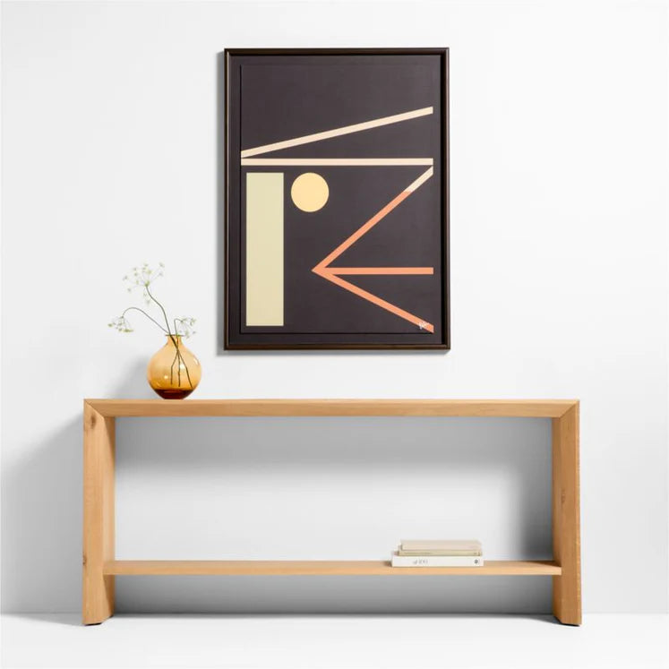 HDT KHAN | "Coimbra I" by Edward View 35"x47" Framed Wall Art Print